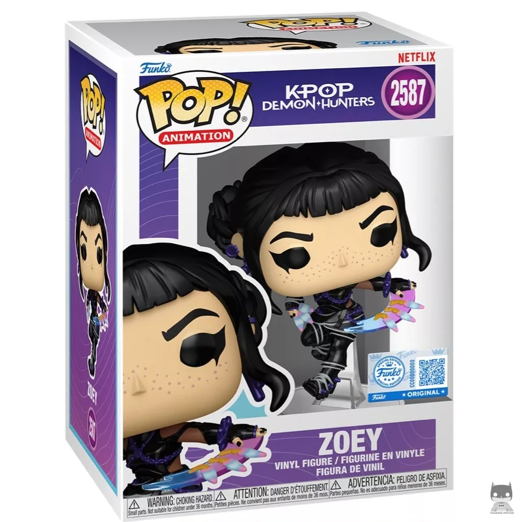 Figura Funko Pop! Zoey en su caja