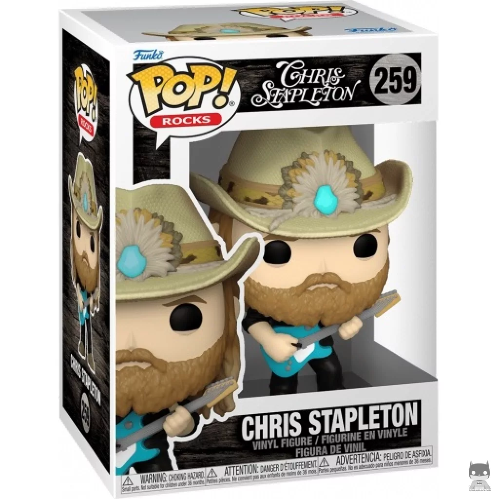 Figura Funko Pop! Chris Stapleton en su caja