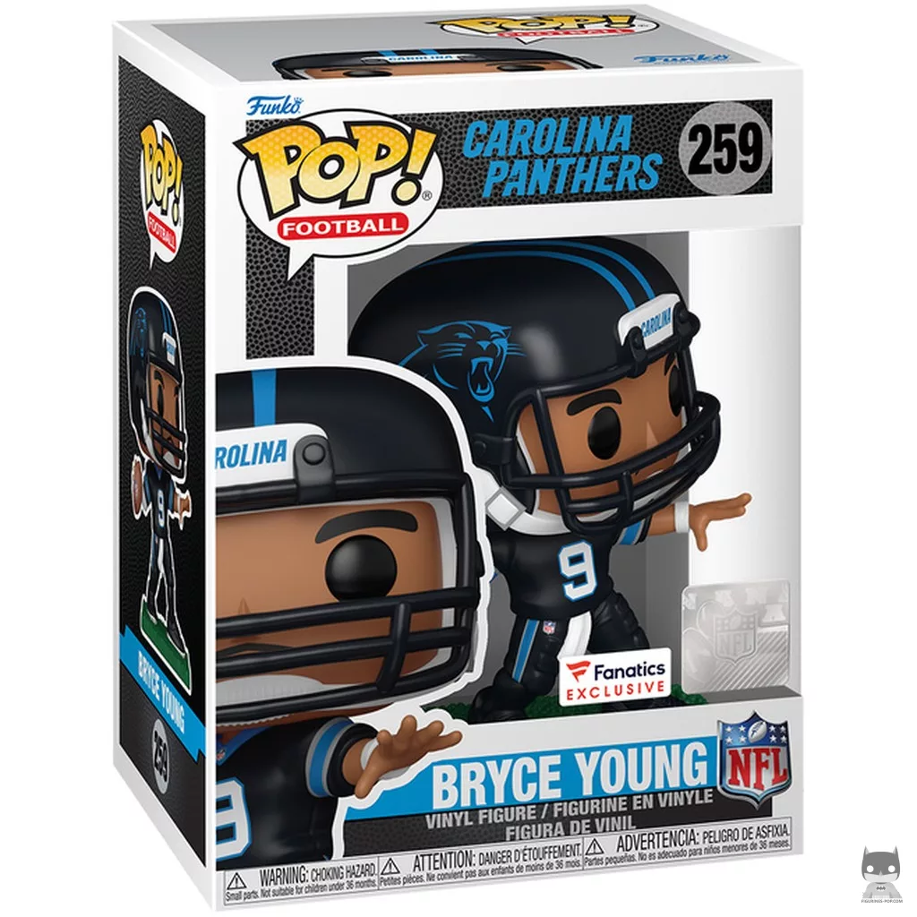 Figura Funko Pop! Bryce Young en su caja