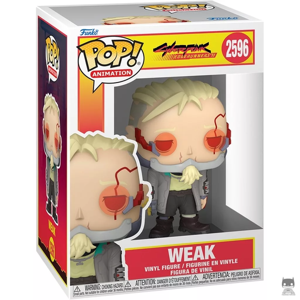 Figura Funko Pop! Weak en su caja