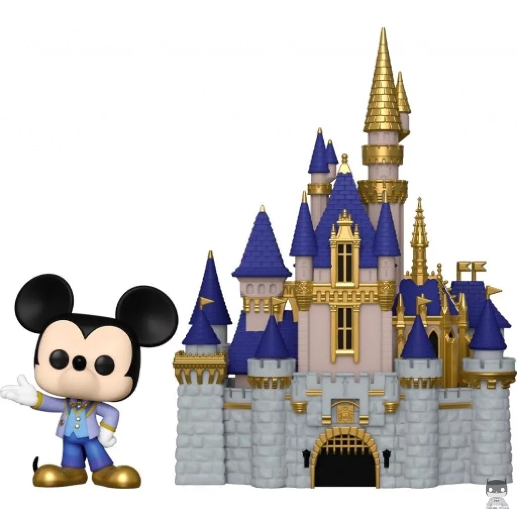 Figura Funko Pop! Castillo de Cenicienta & Mickey Mouse (50.º aniversario de Walt Disney World)