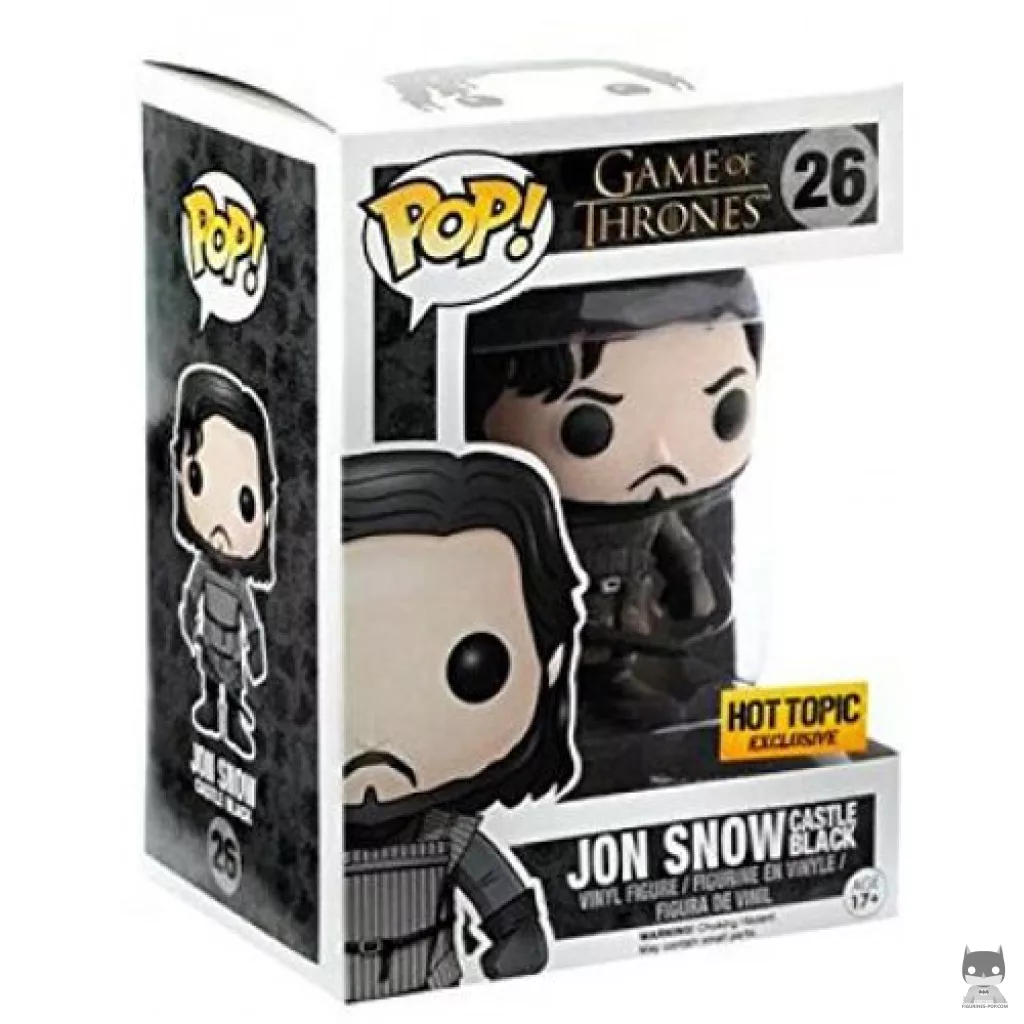 Figura Funko Pop! Jon Nieve (Embarrado) en su caja