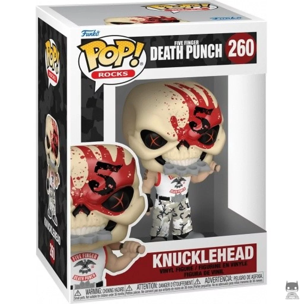 Figura Funko Pop! Knucklehead en su caja
