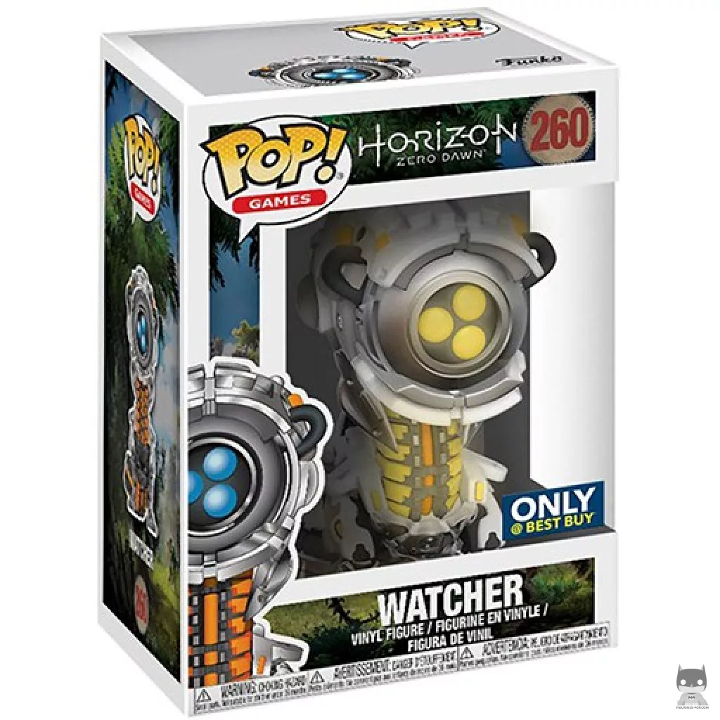 Figura Funko Pop! Watcher (Amarillo) en su caja