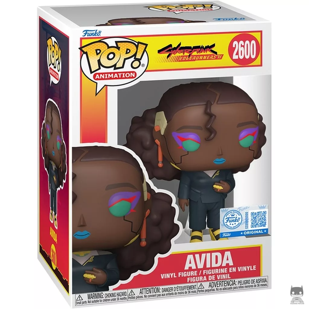 Figura Funko Pop! Avida en su caja