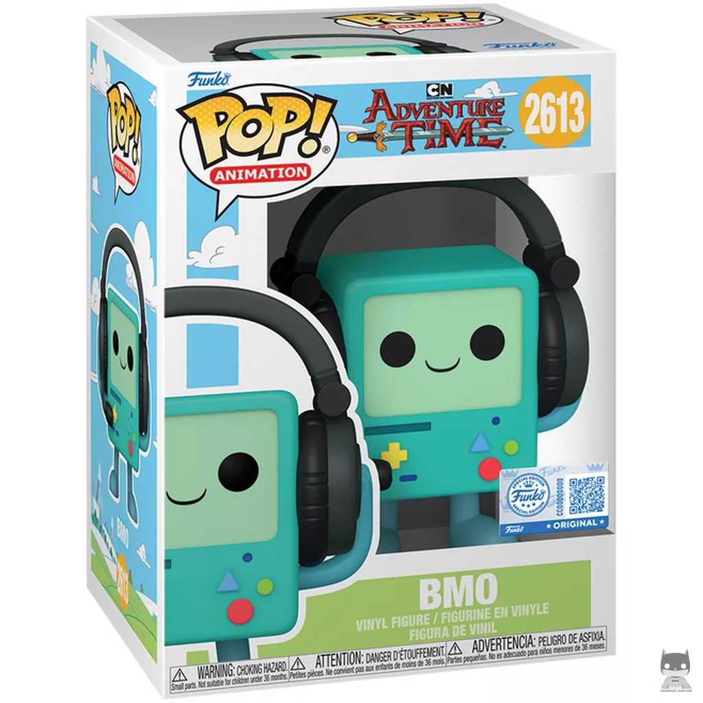 Figura Funko Pop! BMO con casco en su caja