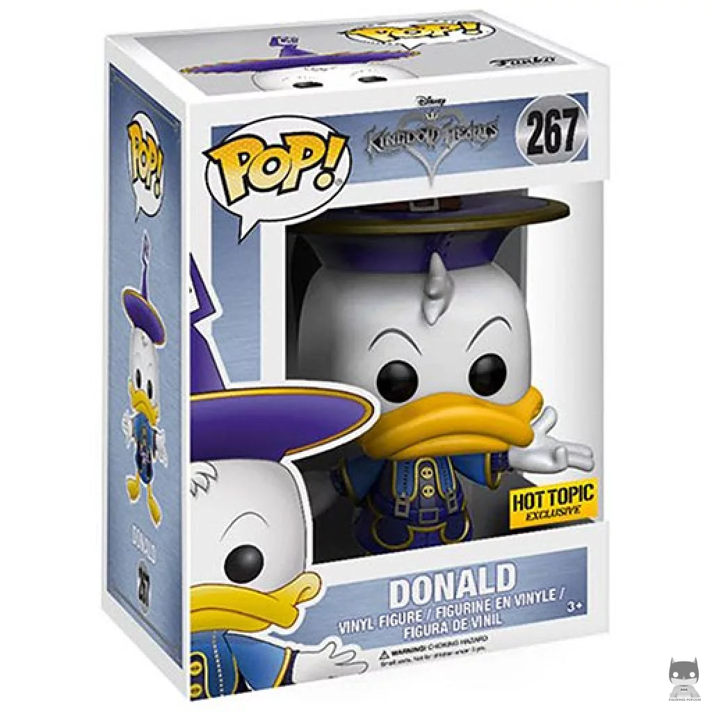 Figura Funko Pop! Pato Donald en su caja