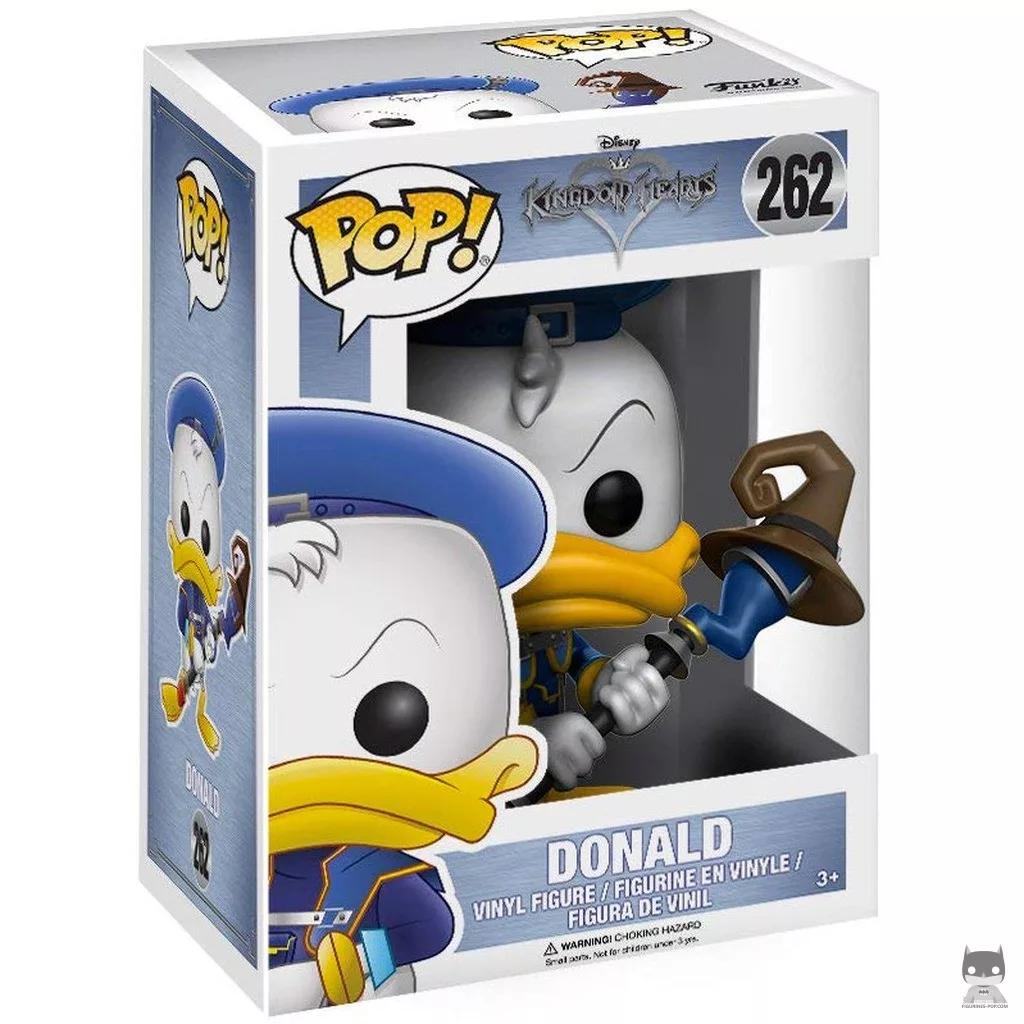 Figura Funko Pop! Pato Donald en su caja