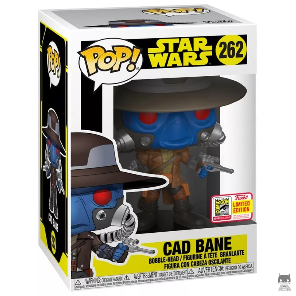 Figura Funko Pop! Cad Bane en su caja