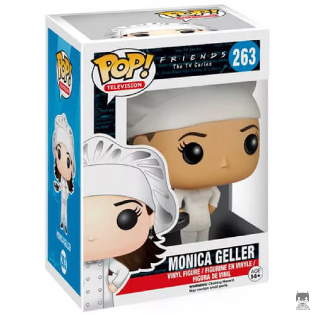 Figura Funko Pop! Monica Geller en su caja