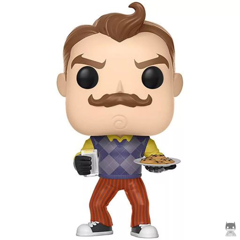 Figura Funko Pop! El Vecino con leche & galletas (Hello Neighbor)