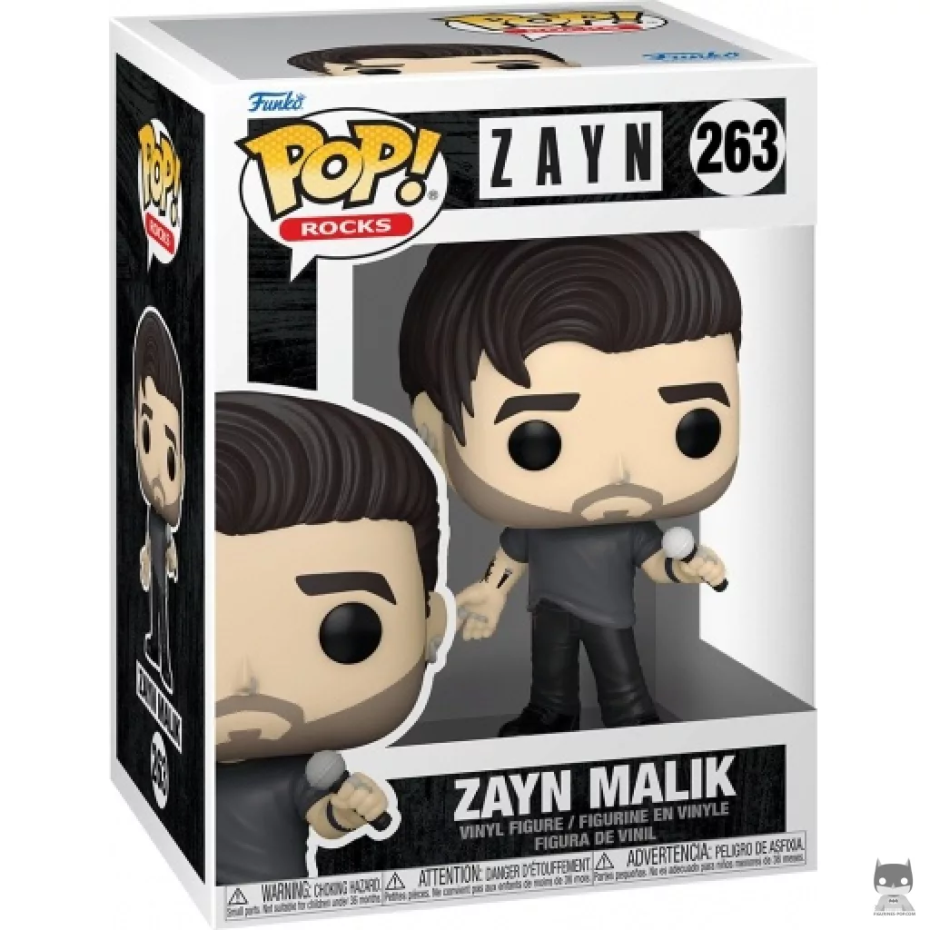 Figura Funko Pop! Zayn Malik en su caja