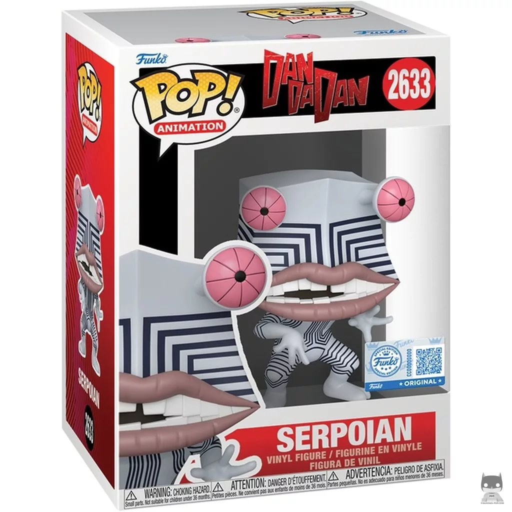 Figura Funko Pop! Serpoian en su caja