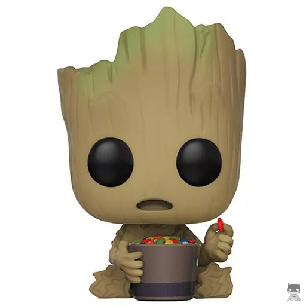 Figura Funko Pop! Groot (con bol de caramelos) (Guardianes de la Galaxia Vol. 2)