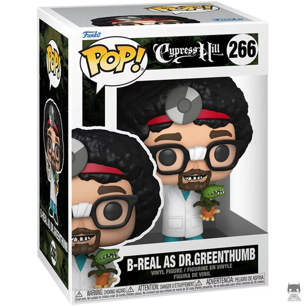 Figura Funko Pop! Dr. Greenthumb en su caja