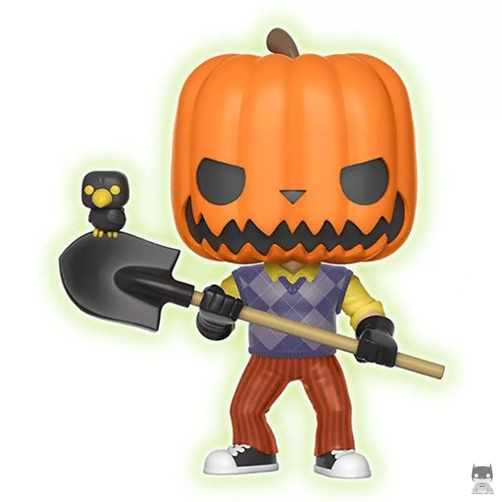 Figura Funko Pop! El Vecino con cabeza de calabaza (Hello Neighbor)