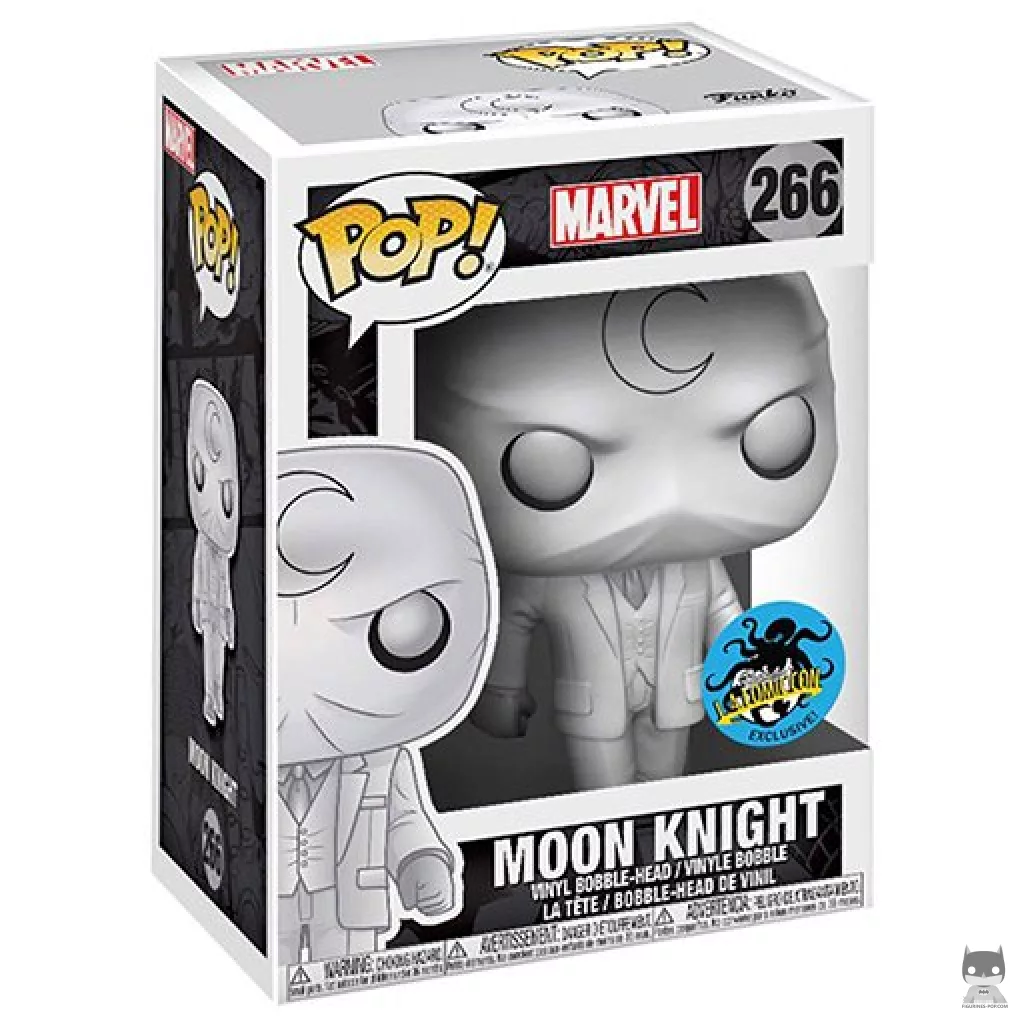 Figura Funko Pop! Moon Knight en su caja