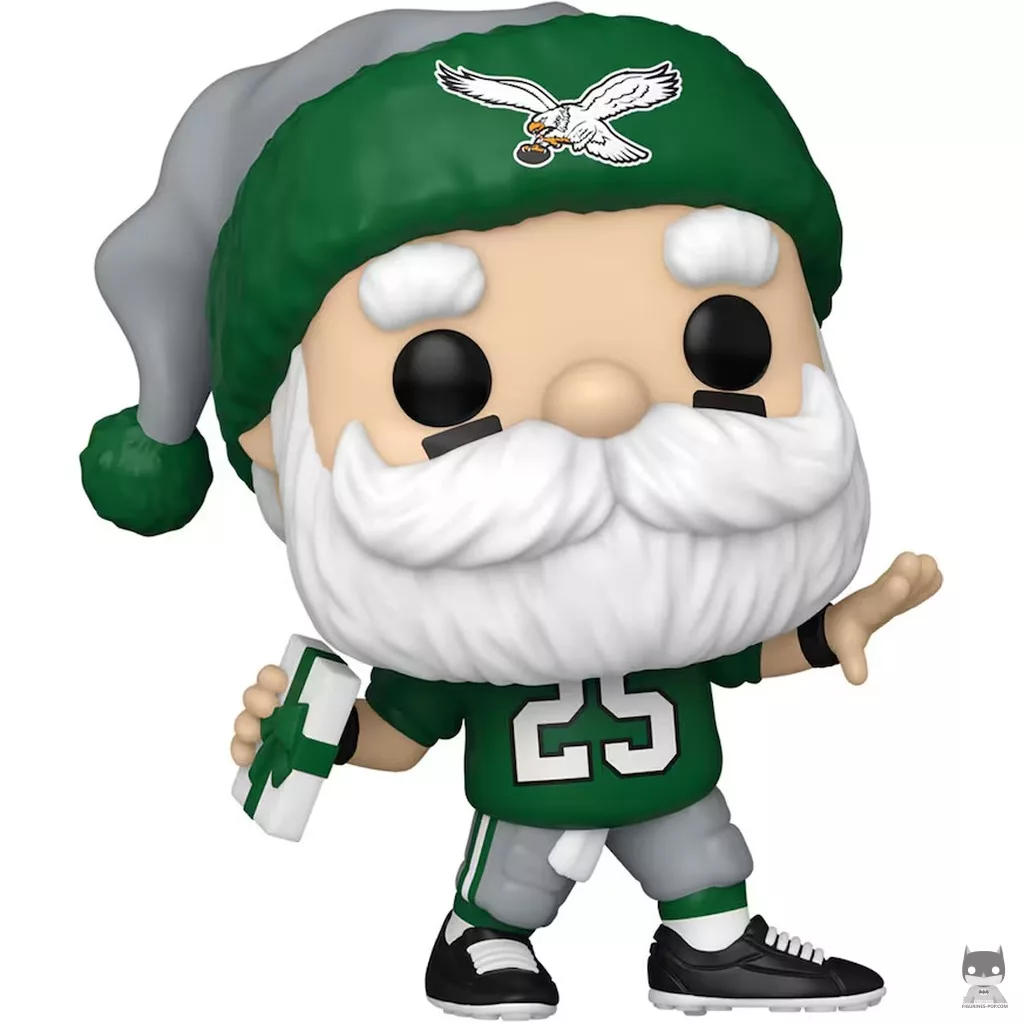 Figura Funko Pop! Papá Noel de los Eagles (NFL)