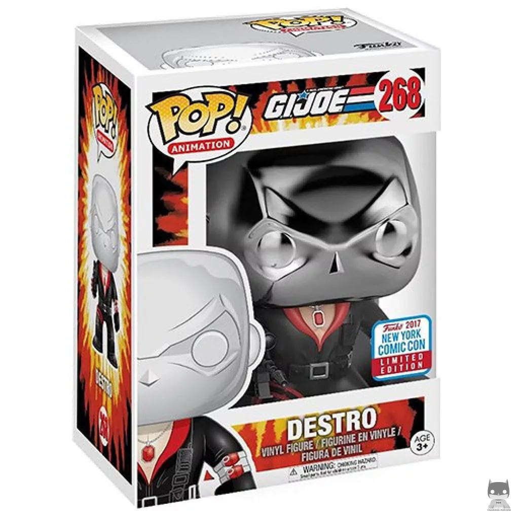 Figura Funko Pop! Destro en su caja