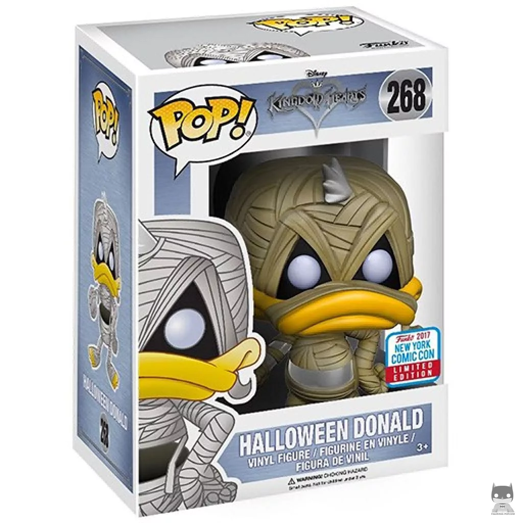 Figura Funko Pop! Pato Donald (Halloween) en su caja