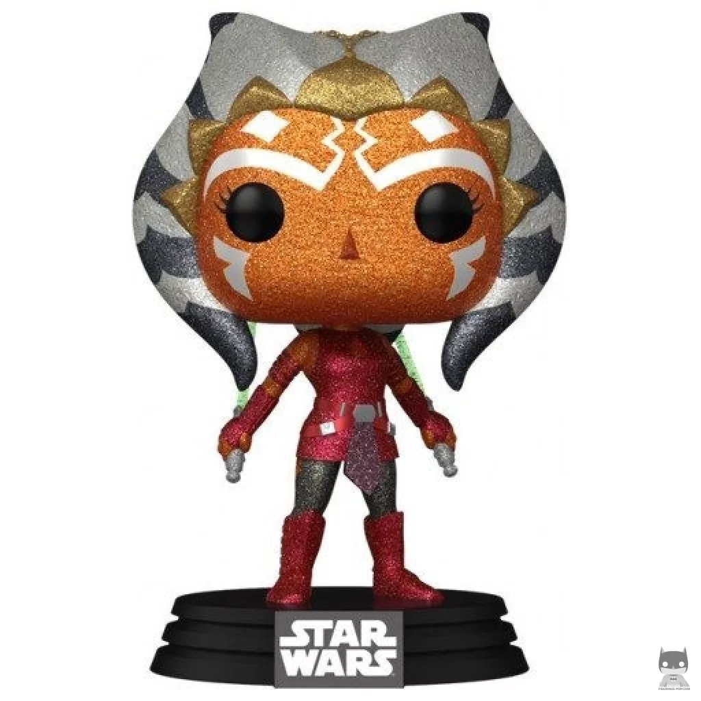 Figura Funko Pop! Ahsoka Tano (Purpurina de diamante) (Star Wars: The Clone Wars)