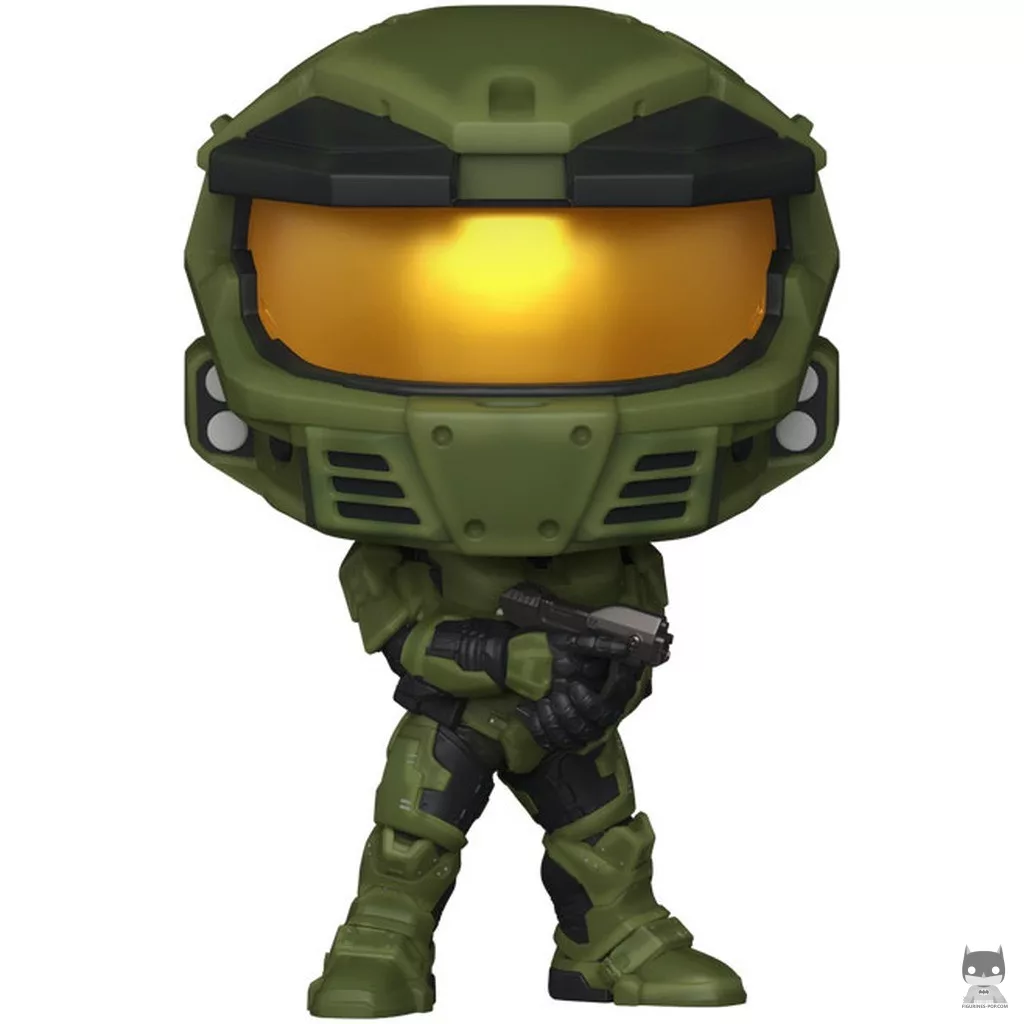 Figura Funko Pop! Jefe Maestro con Magnum M6D (Halo)