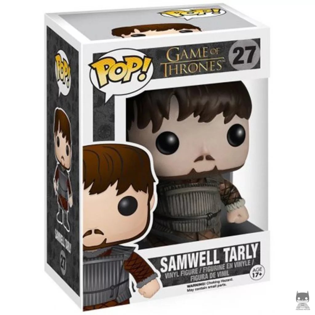 Figura Funko Pop! Samwell Tarly (Castillo Negro) en su caja