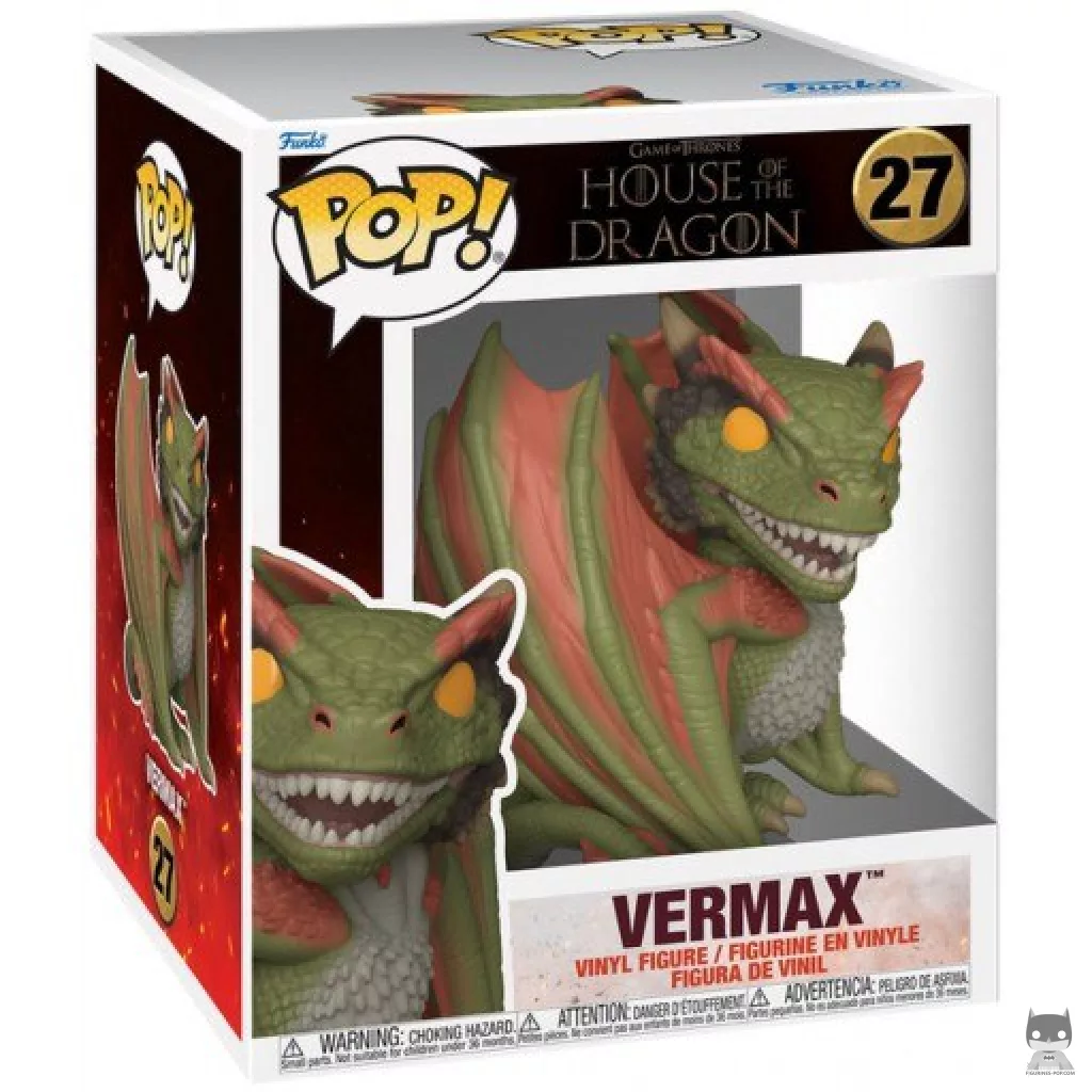Figura Funko Pop! Vermax (Supersized) en su caja