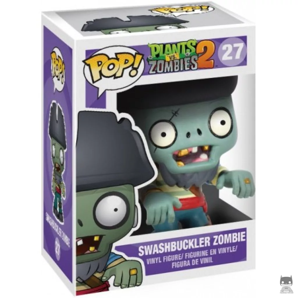 Figura Funko Pop! Zombi bucanero en su caja