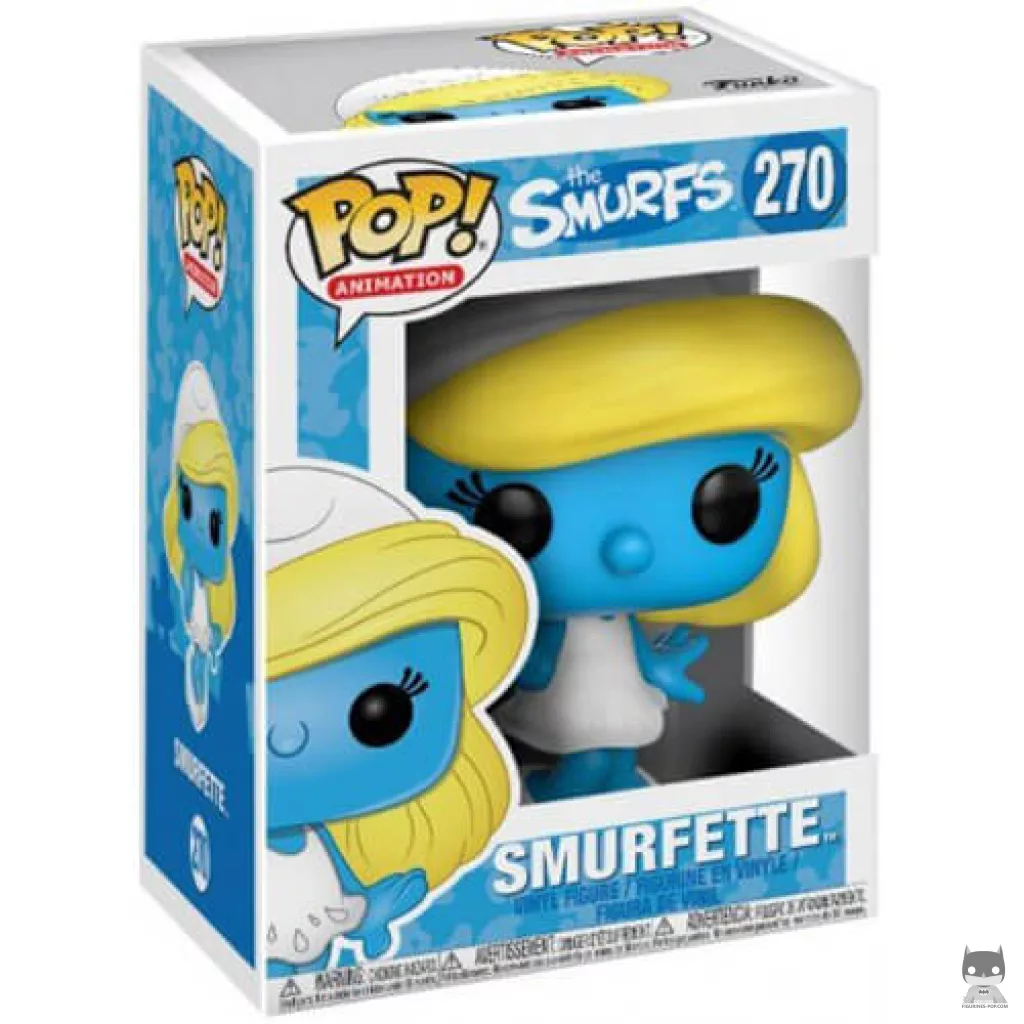 Figura Funko Pop! Pitufina en su caja