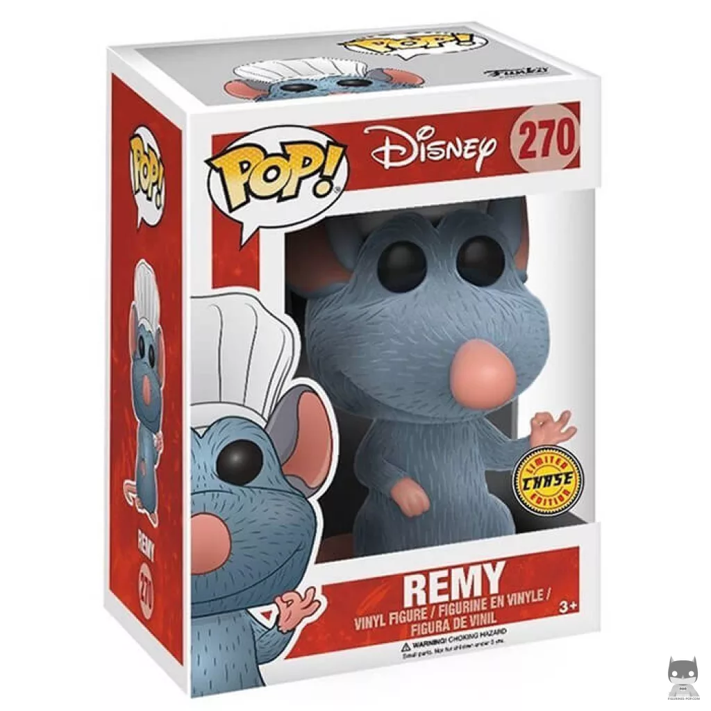 Figura Funko Pop! Remy (Flocado) (Chase) en su caja