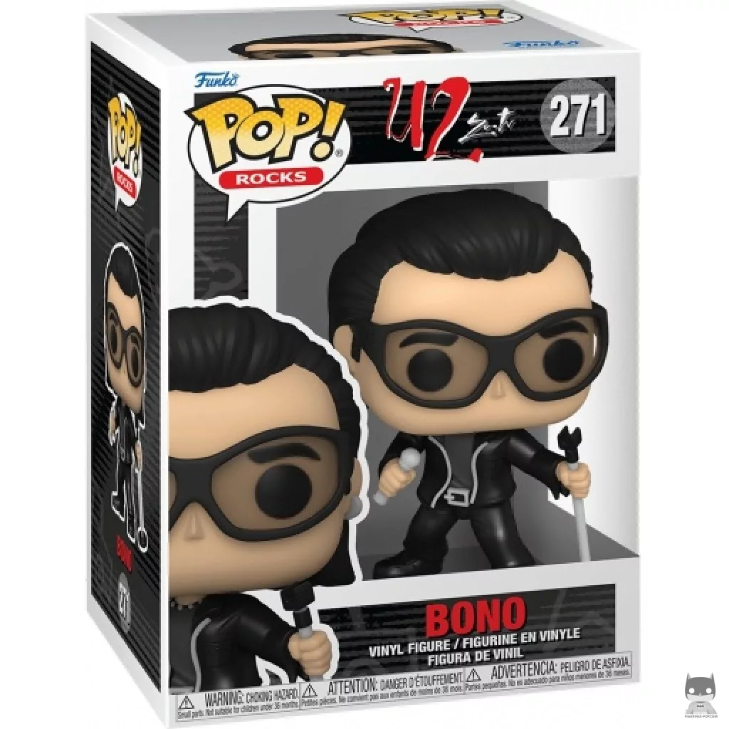 Figura Funko Pop! Bono en su caja