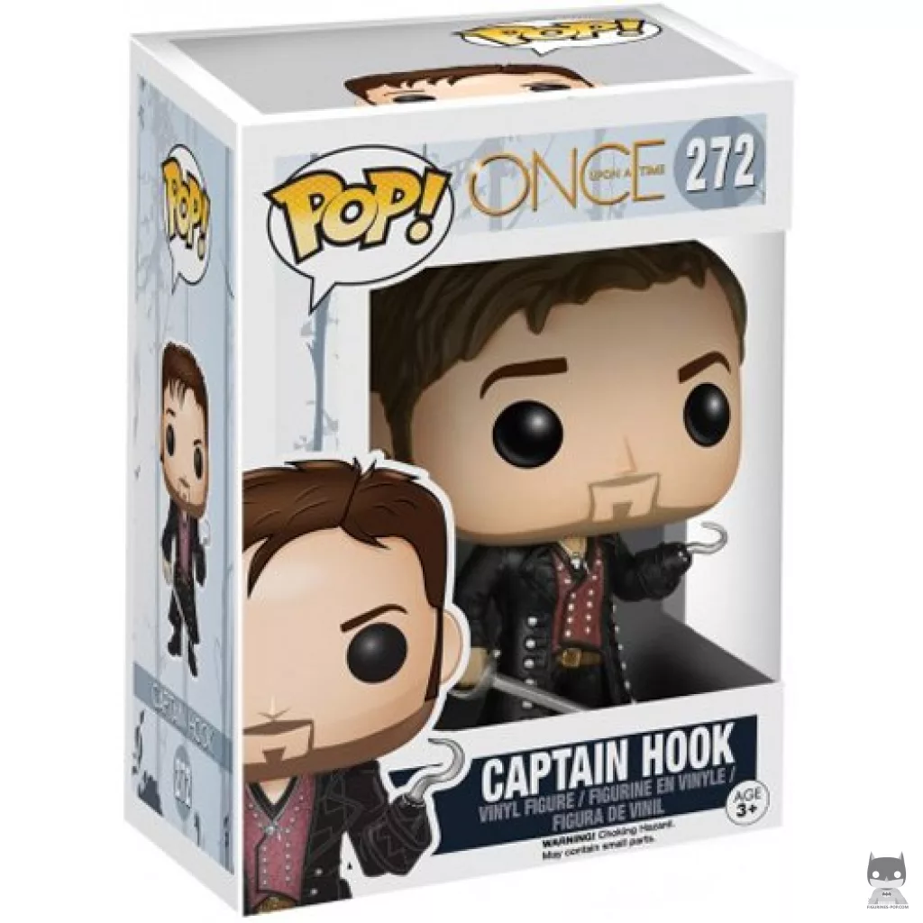 Figura Funko Pop! Capitán Garfio en su caja