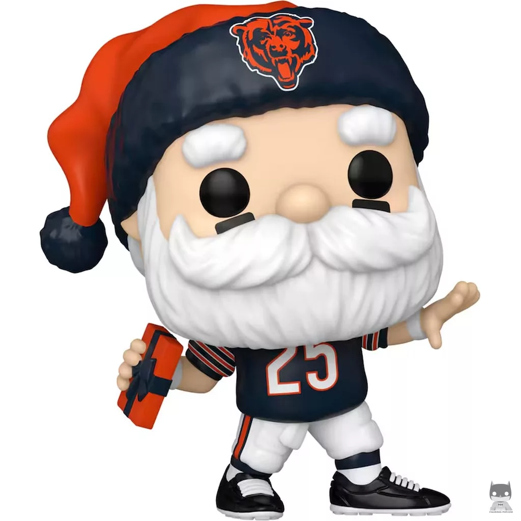 Figura Funko Pop! Papá Noel de los Bears (NFL)
