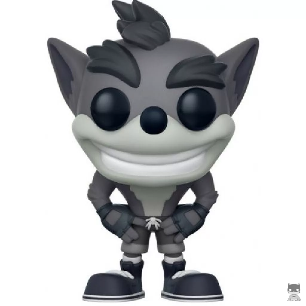 Figura Funko Pop! Crash Bandicoot (Blanco y negro) (Chase) (Crash Bandicoot)