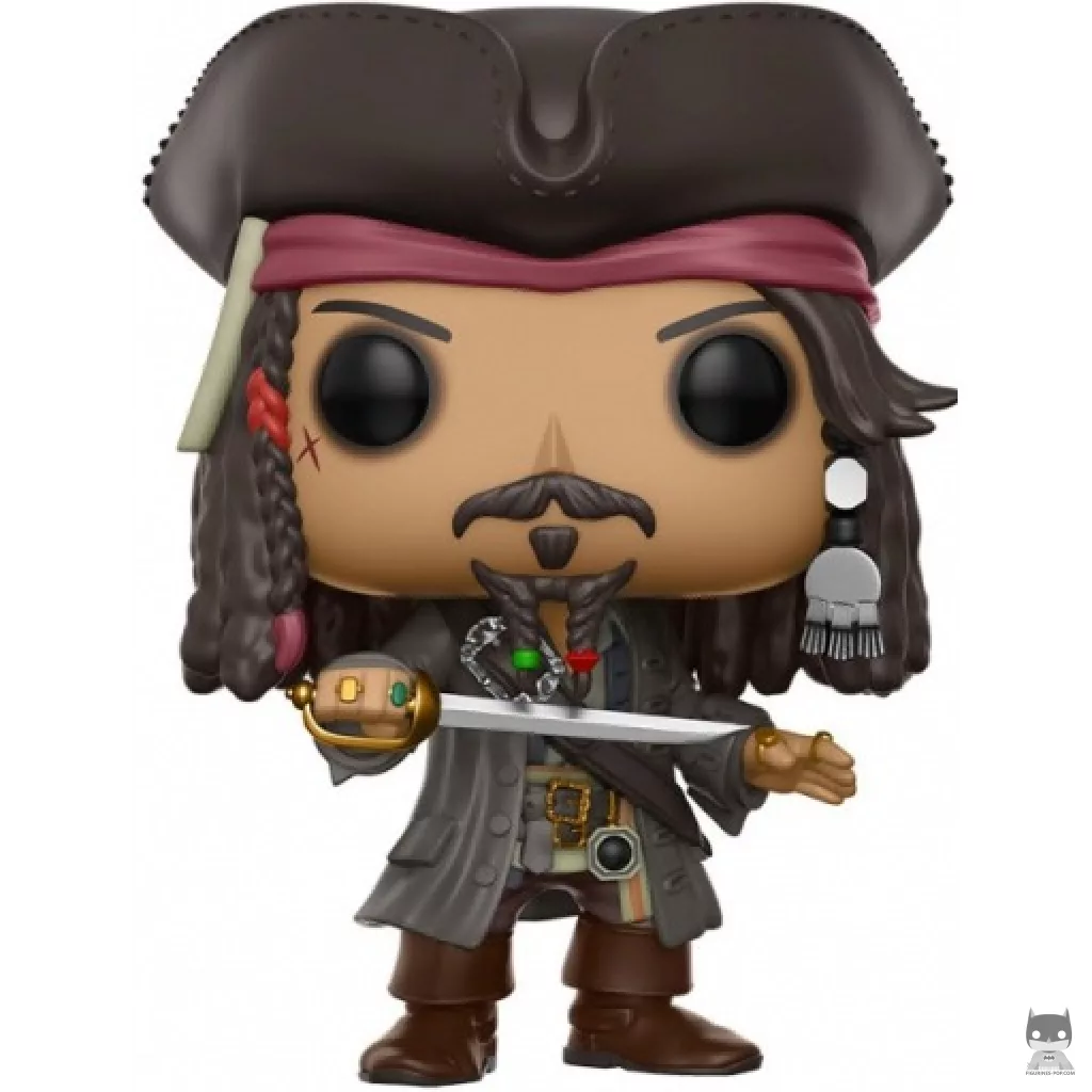 Figura Funko Pop! Capitán Jack Sparrow (Piratas del Caribe)