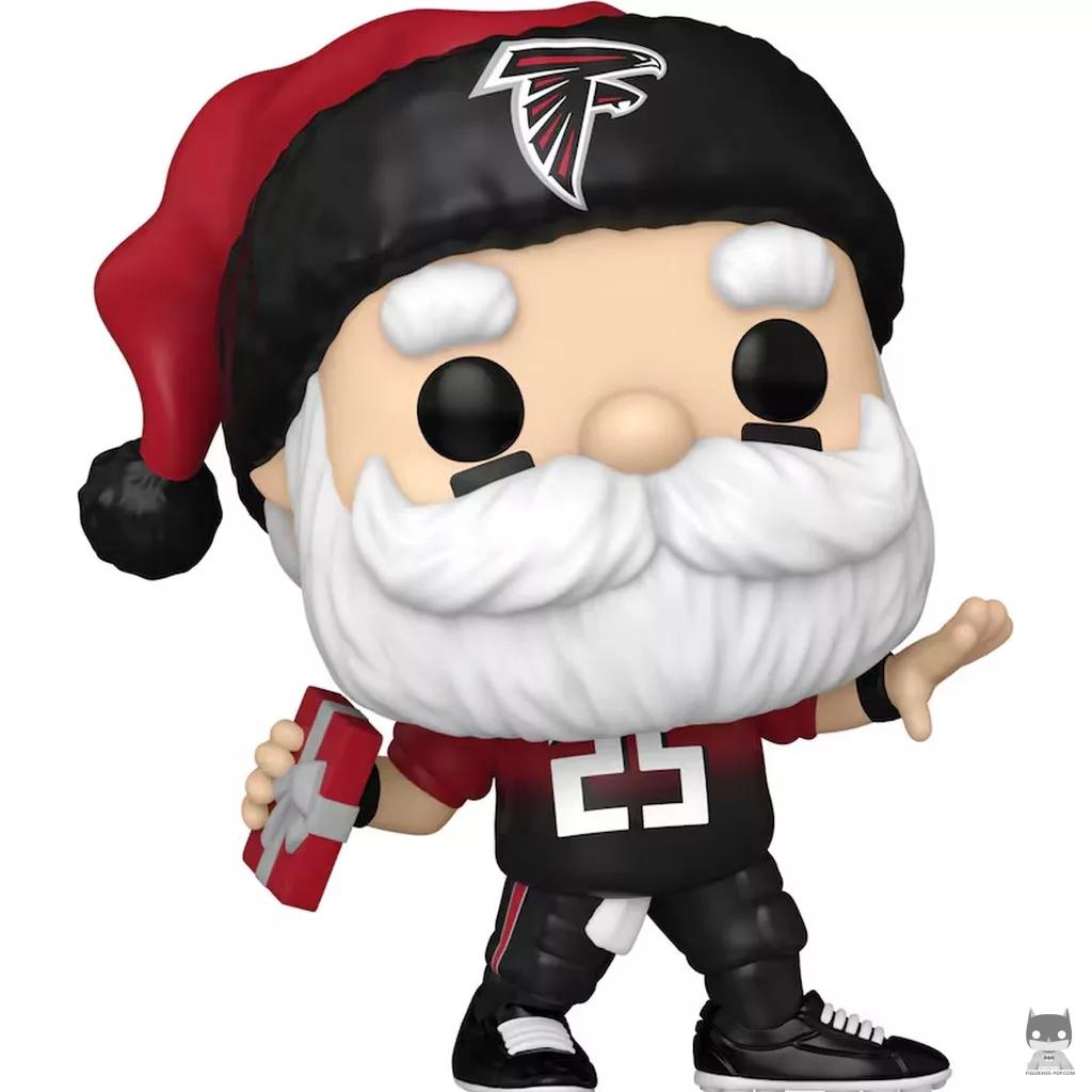 Figura Funko Pop! Papá Noel de los Falcons (NFL)
