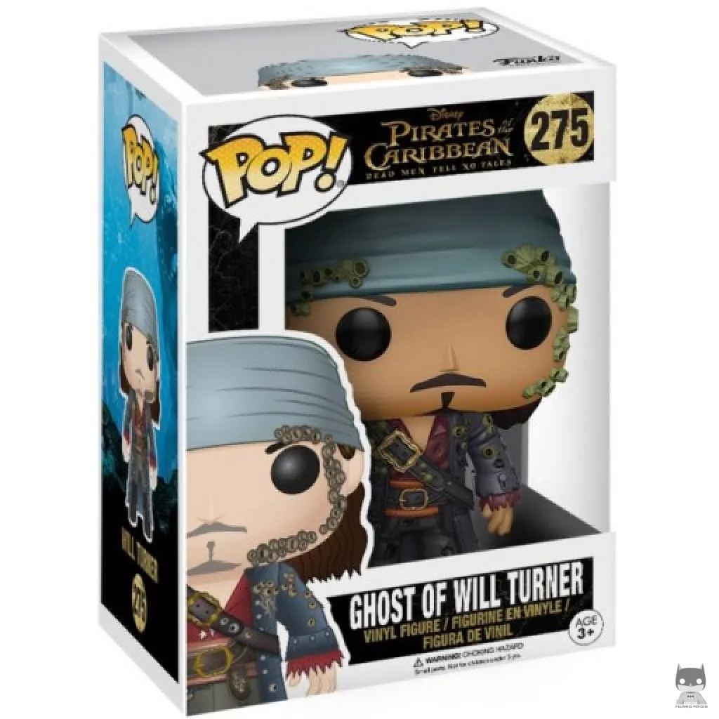 Figura Funko Pop! Fantasma de Will Turner en su caja