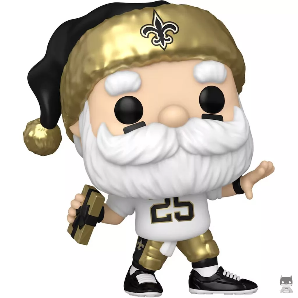 Figura Funko Pop! Papá Noel de los Saints (NFL)