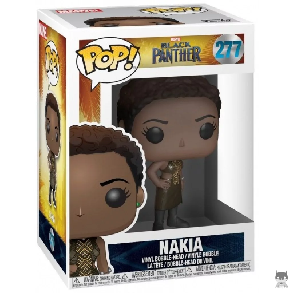 Figura Funko Pop! Nakia en su caja