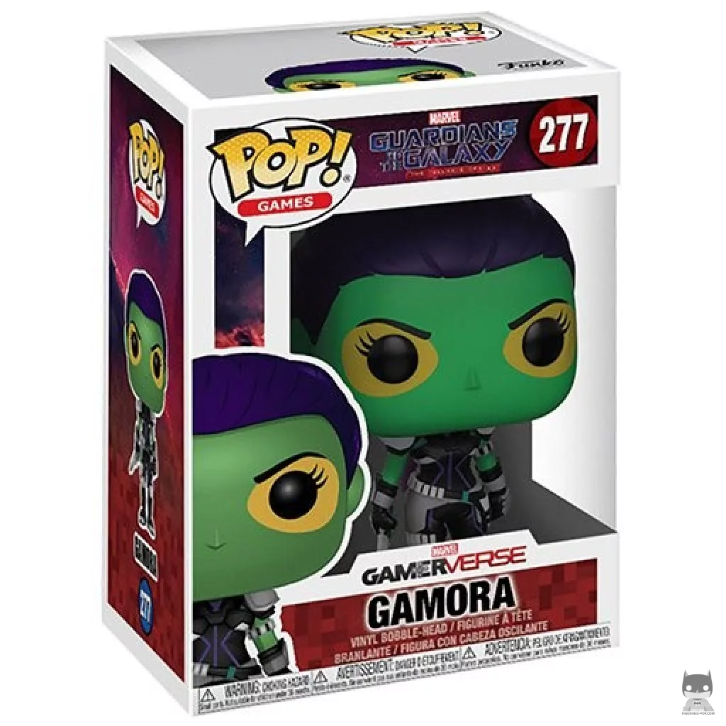 Figura Funko Pop! Gamora en su caja