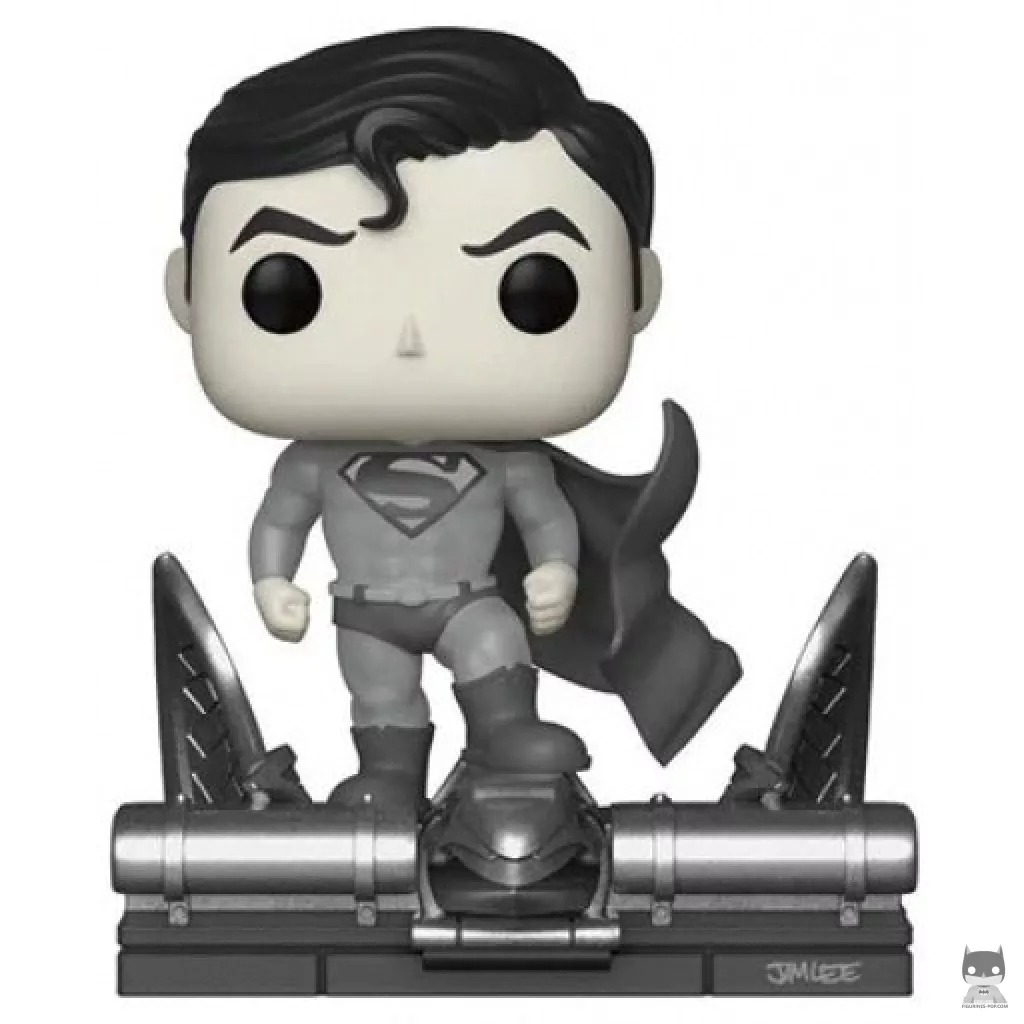 Figura Funko Pop! Superman (Blanco y negro) (DC Jim Lee Deluxe)