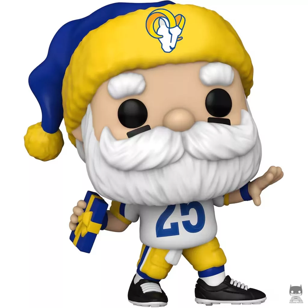 Figura Funko Pop! Papá Noel de los Rams (NFL)