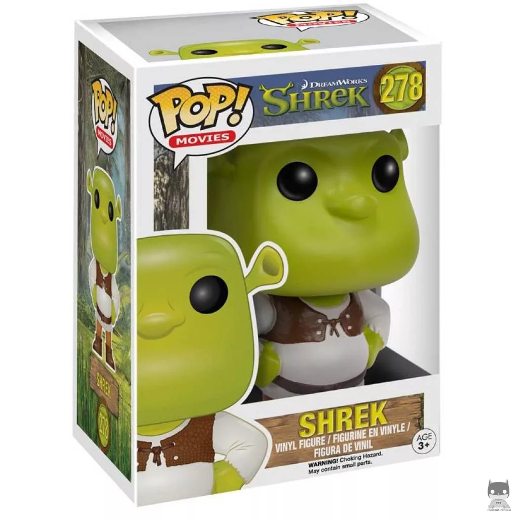Figura Funko Pop! Shrek en su caja