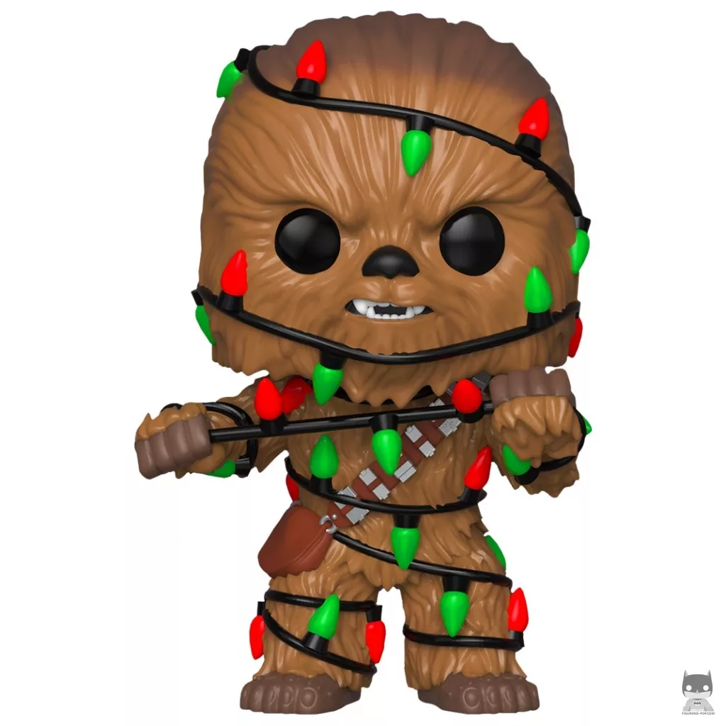 Figura Funko Pop! Chewbacca con luces (Star Wars (Navidad))