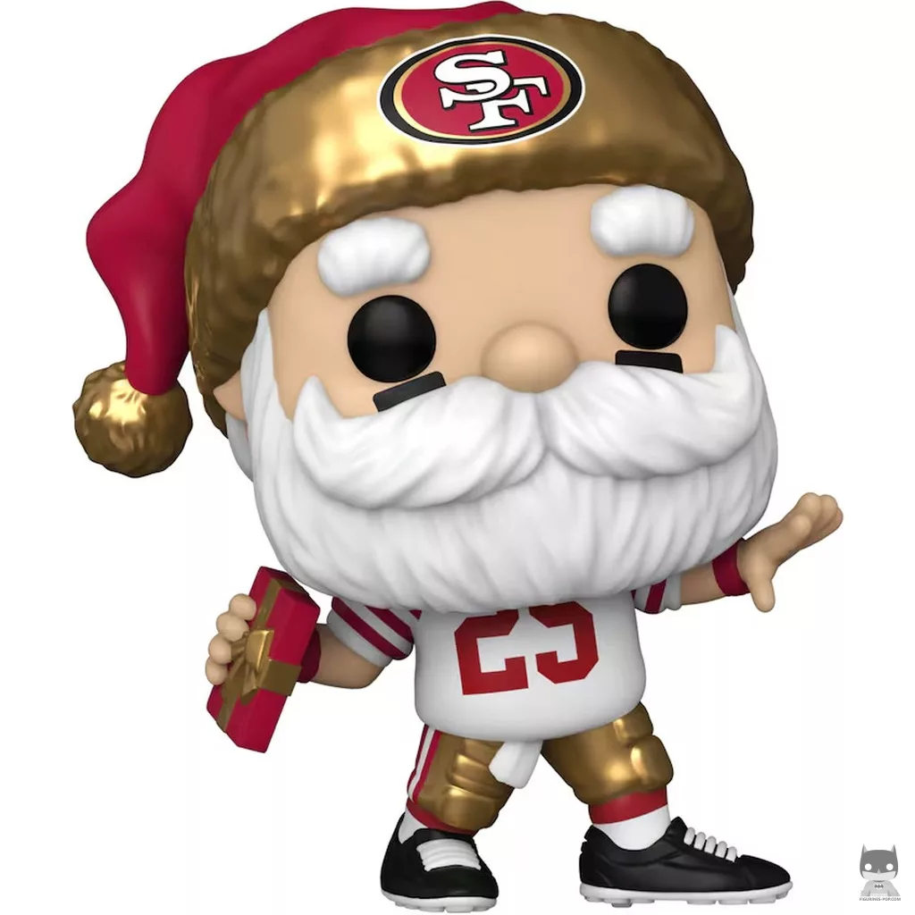 Figura Funko Pop! Papá Noel de los 49ers (NFL)