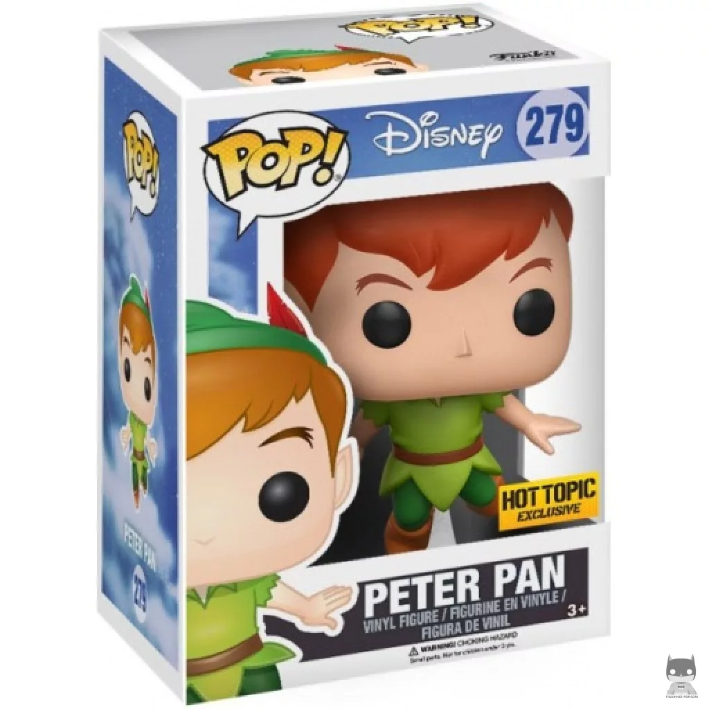 Figura Funko Pop! Peter Pan en su caja