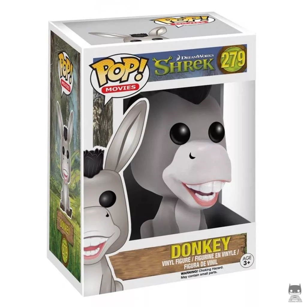 Figura Funko Pop! Asno en su caja