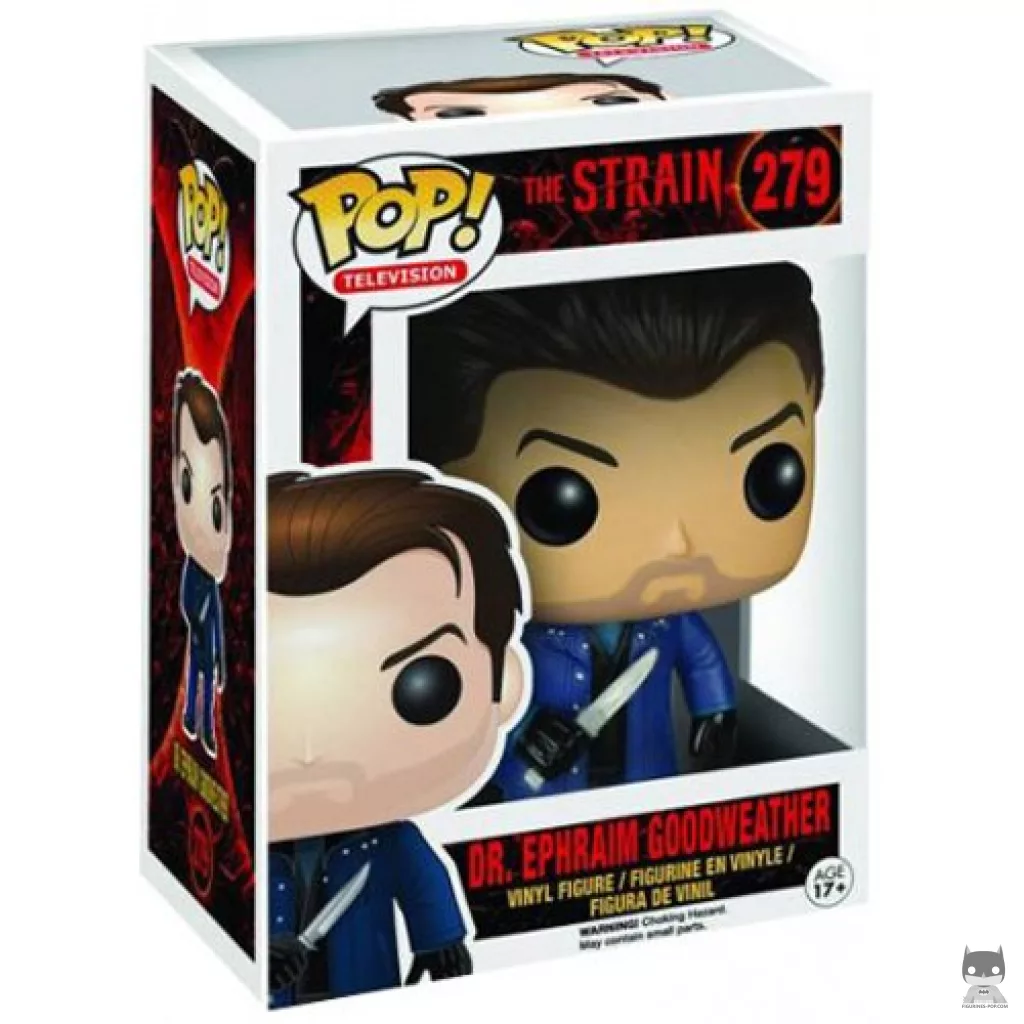 Figura Funko Pop! Dr. Ephraim Goodweather en su caja