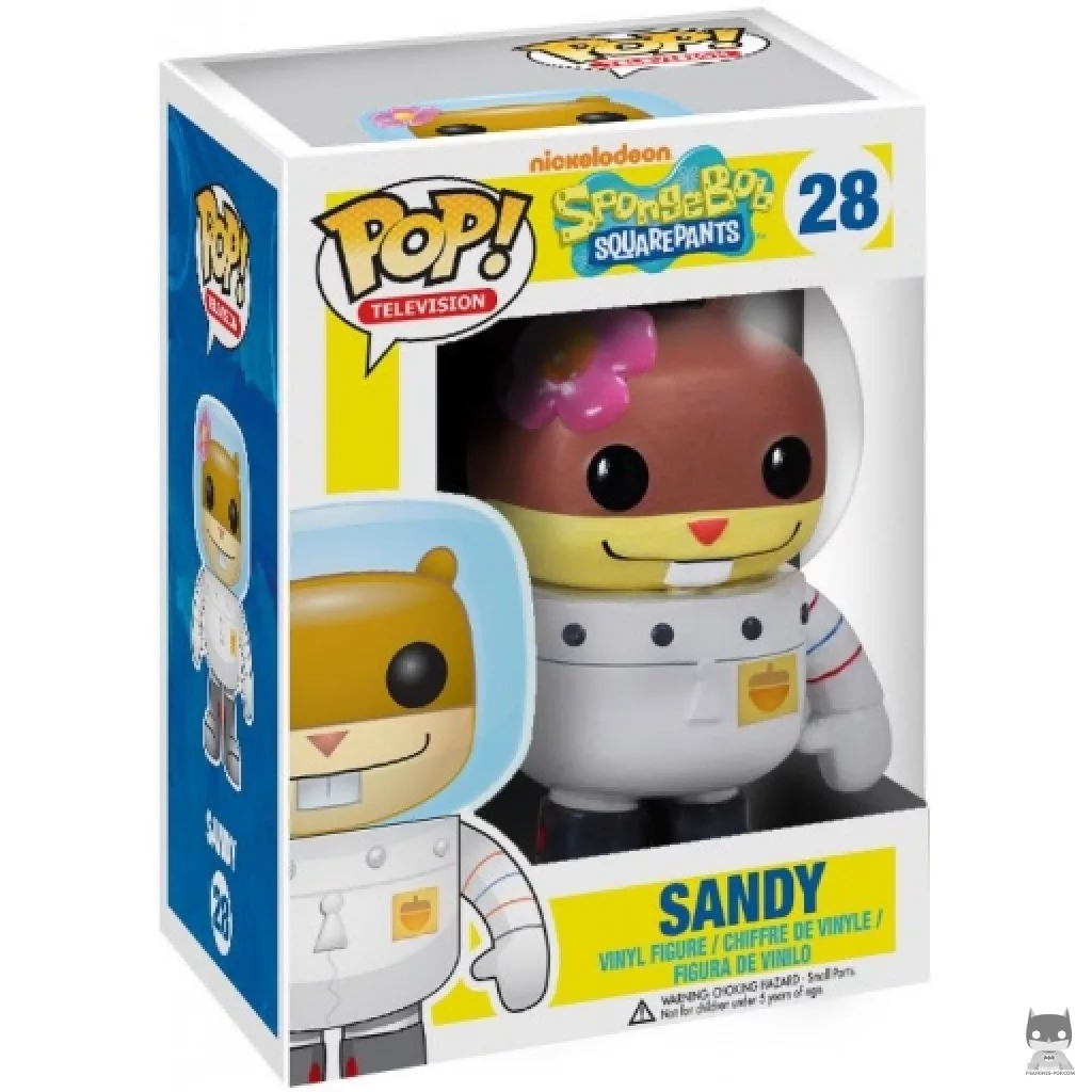 Figura Funko Pop! Arenita Mejillas en su caja